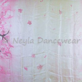 Cherry Blossoms Silk Veil